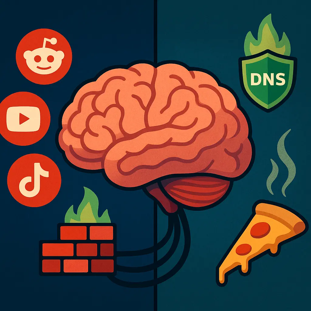Microwaving Pizza, Not Your Brain: Smarter Site Blocking with NextDNS
